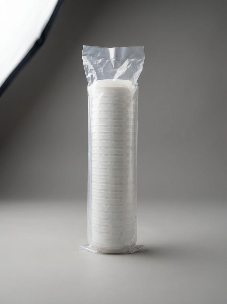 Filtro de alta retención (0.5 micras) para partículas ultrafinas. Ideal para la etapa final de filtrado o pulido del agua.