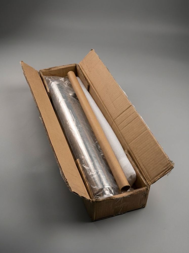 Kit de desinfección ultravioleta de 25 Watts. Incluye cámara de reacción en acero inoxidable, manga de cuarzo (protegida en tubo de cartón) y lámpara UV.